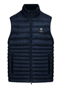 SANDBANKS RIPSTOP MICRO PUFFER GILET NAVY Sandbanks