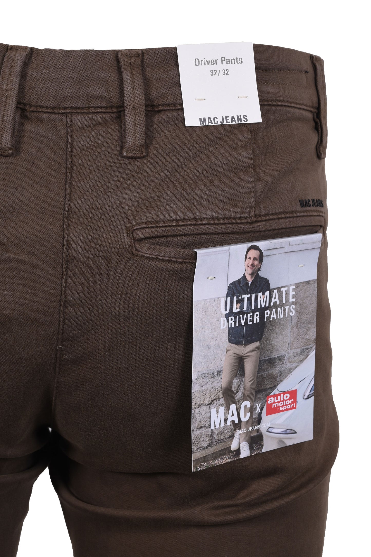 MAC DRIVER CHINO BROWN