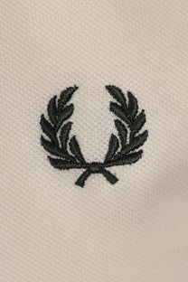 FRED PERRY TWIN TIPPED CUFF T-SHIRT ECRU Fred Perry