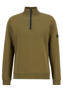 BARBOUR INTERNATIONAL RUFFORTH HALF ZIP LIGHT SAGE Barbour International
