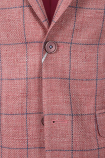 MAZZELLI JACKET PINK/BLUE CHECK Mazzelli