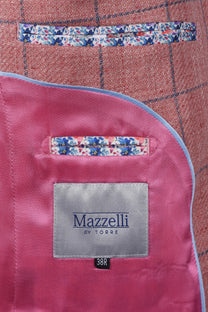 MAZZELLI JACKET PINK/BLUE CHECK Mazzelli