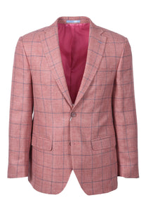 MAZZELLI JACKET PINK/BLUE CHECK Mazzelli