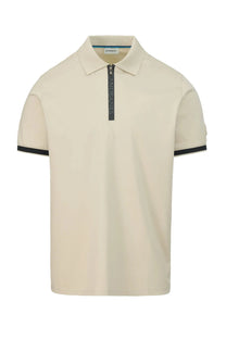SANDBANKS SILICONE ZIP POLO STONE Sandbanks
