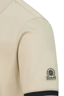 SANDBANKS SILICONE ZIP POLO STONE Sandbanks