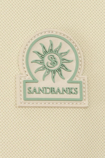 SANDBANKS GRADIENT RIB POLO STONE Sandbanks