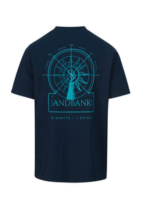 SANDBANKS SONAR T-SHIRT NAVY Sandbanks