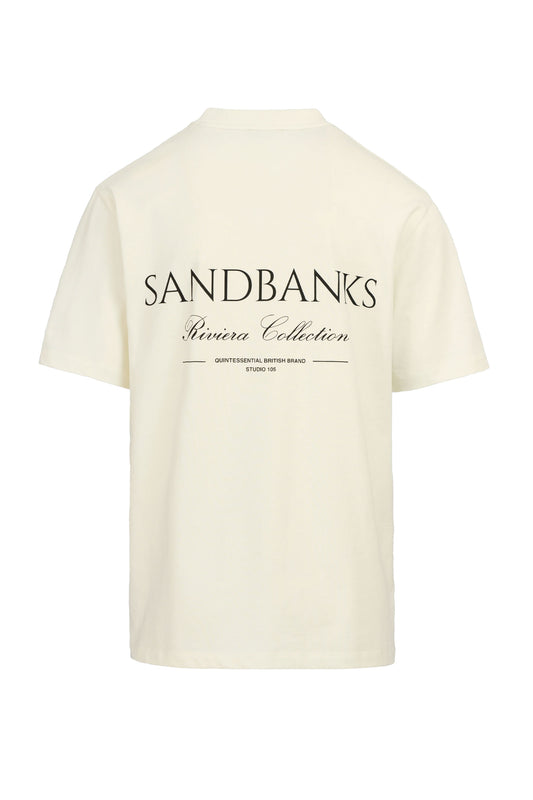 SANDBANKS RIVERIA T-SHIRT NATURAL