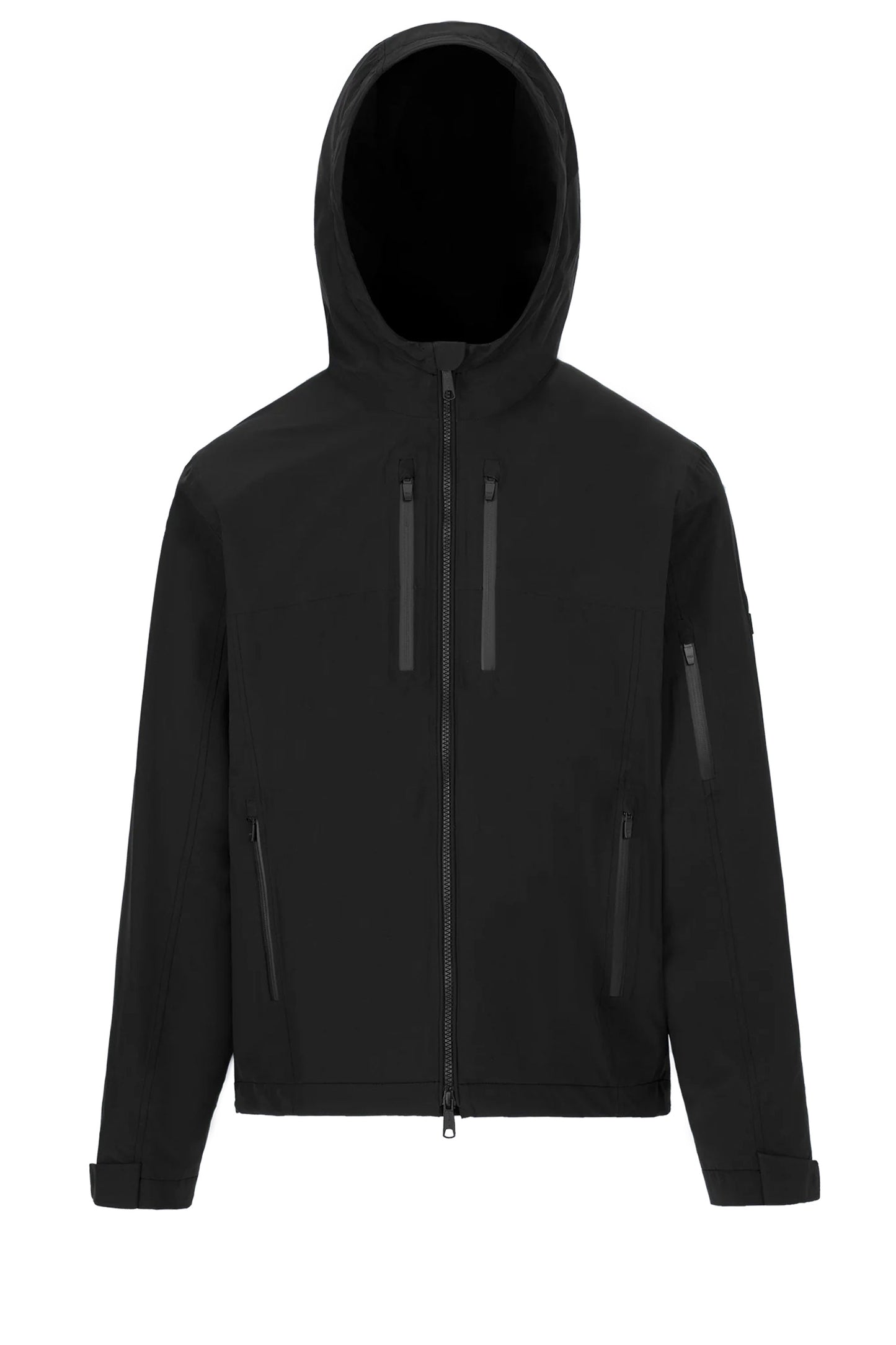 Sandbanks SANDBANKS STORM SHELL WATERPROOF JACKET BLACK