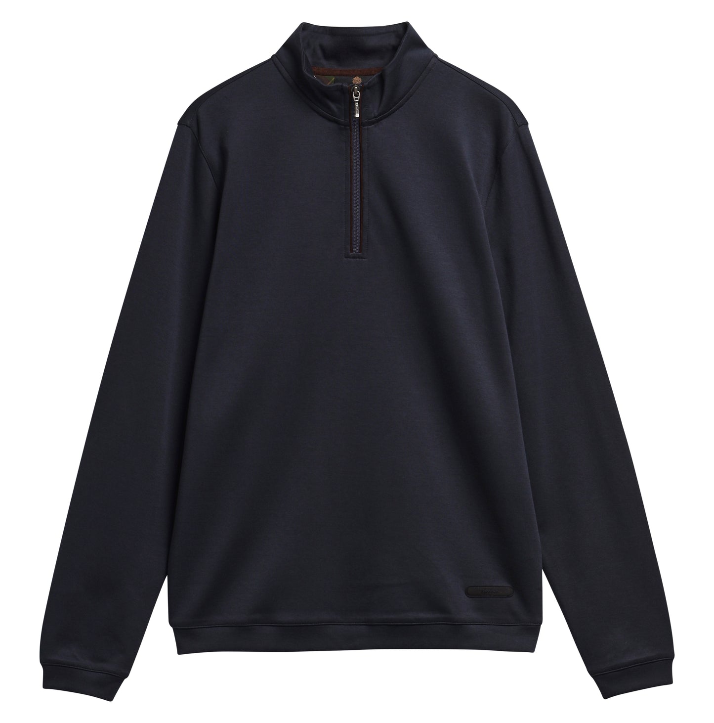 Barbour BARBOUR GUY HALF ZIP NAVY Barbour Michael Stewart Menswear  Knitwear