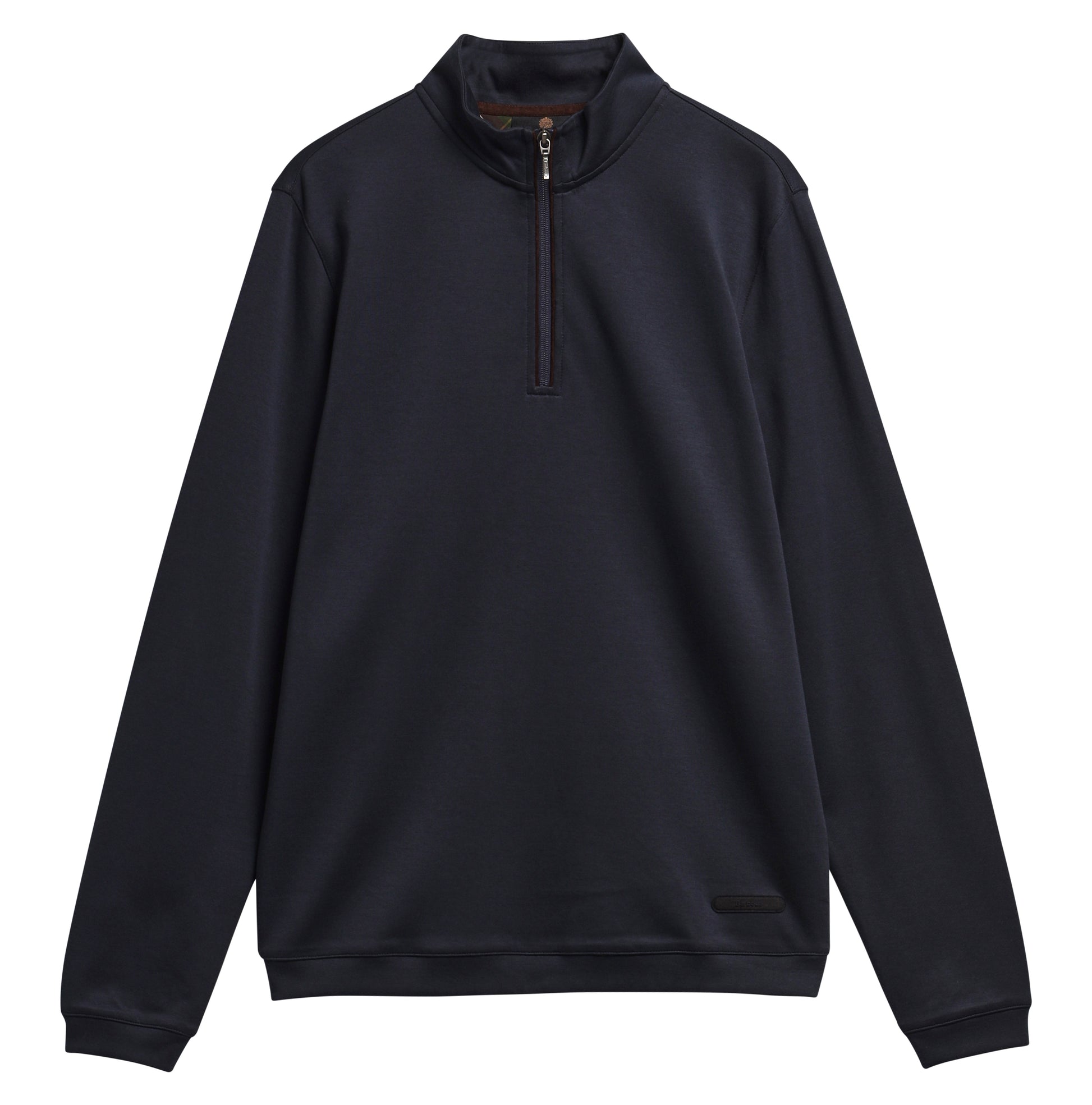 Barbour BARBOUR GUY HALF ZIP NAVY Barbour Michael Stewart Menswear  Knitwear