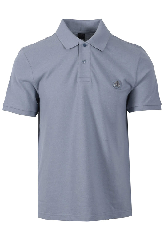 MOOSE KNUCKLES EVERETT POLO SHIRT JET STREAM Moose Knuckles