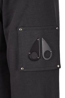 MOOSE KNUCKLES HARTSFIELD HALF ZIP CEMENT Moose Knuckles Michael Stewart Menswear  Sweatshirts