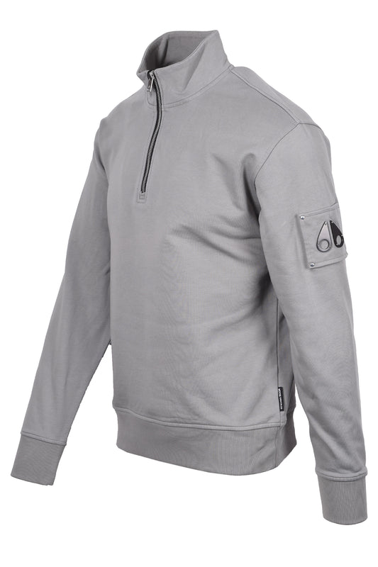 MOOSE KNUCKLES HARTSFIELD HALF ZIP INDUSTRY