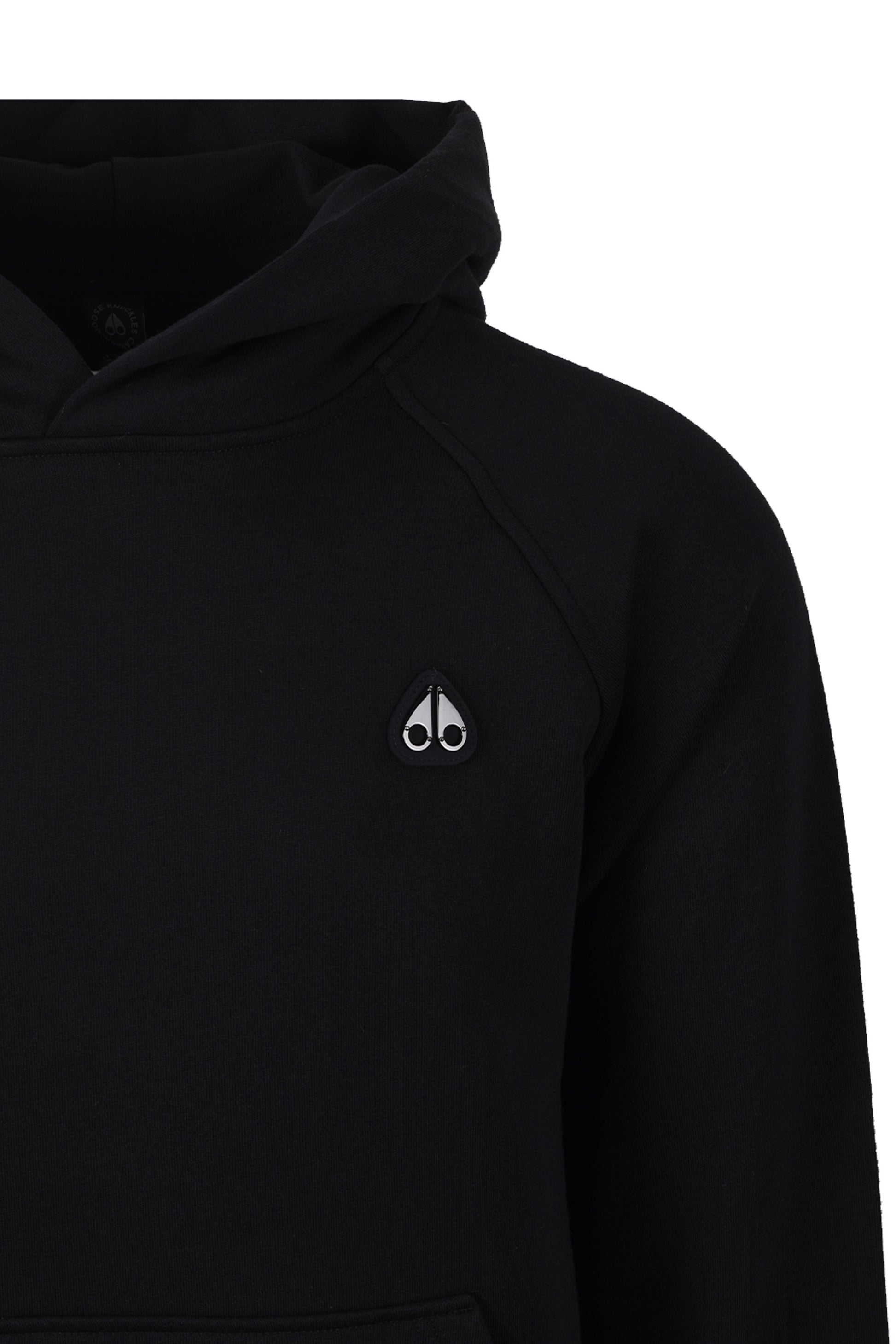 MOOSE KNUCKLES HOODED TOP BLACK Moose Knuckles Michael Stewart Menswear  Hooded Top