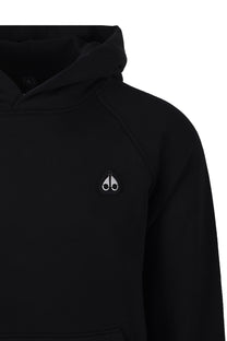 MOOSE KNUCKLES HOODED TOP BLACK Moose Knuckles Michael Stewart Menswear  Hooded Top