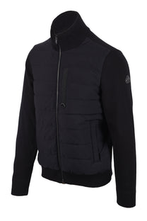 MOOSE KNUCKLES KAMET HYBRID JACKET BLACK Moose Knuckles Michael Stewart Menswear  Jackets