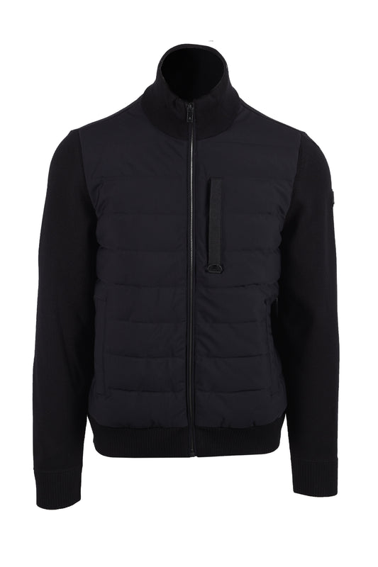 MOOSE KNUCKLES KAMET HYBRID JACKET BLACK Moose Knuckles Michael Stewart Menswear  Jackets