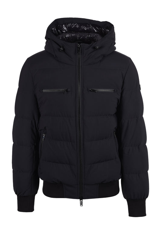 MOOSE KNUCKLES SOHO BOMBER BLACK