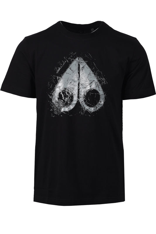 MOOSE KNUCKLES T-SHIRT BLACK Moose Knuckles Michael Stewart Menswear  T-Shirts