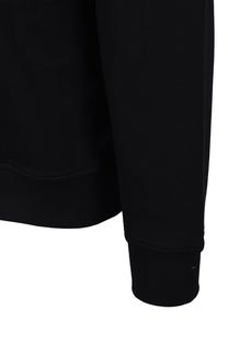 MOOSEKNUCKLES HARTSFIELD CREW NECK SWEATSHIRT BLACK Moose Knuckles Michael Stewart Menswear  Sweatshirts