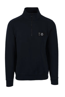 Ma.Strum Half Zip Sweatshirt Ink Navy Ma.Strum