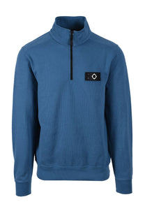 Ma.Strum Half Zip Sweatshirt Midnight Ma.Strum