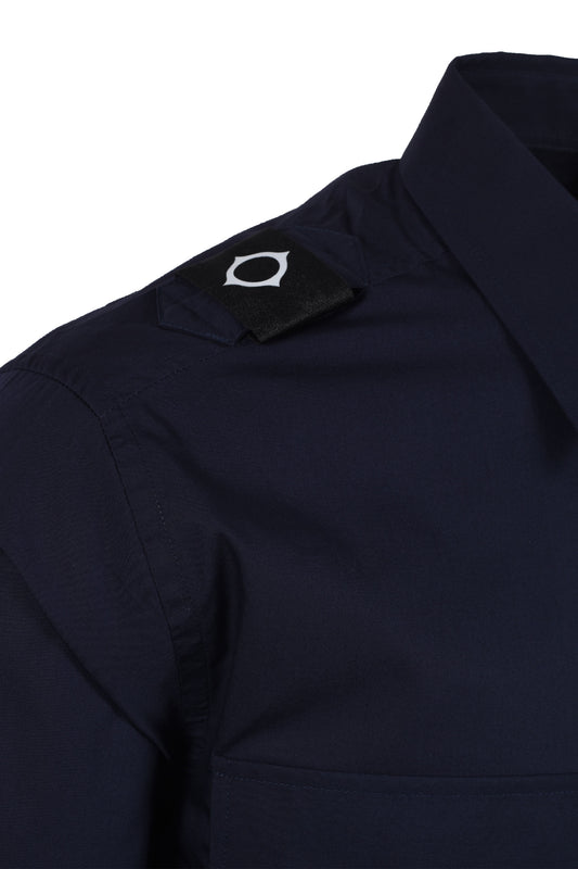 Ma.Strum LS Cyclone Shirt Ink Navy