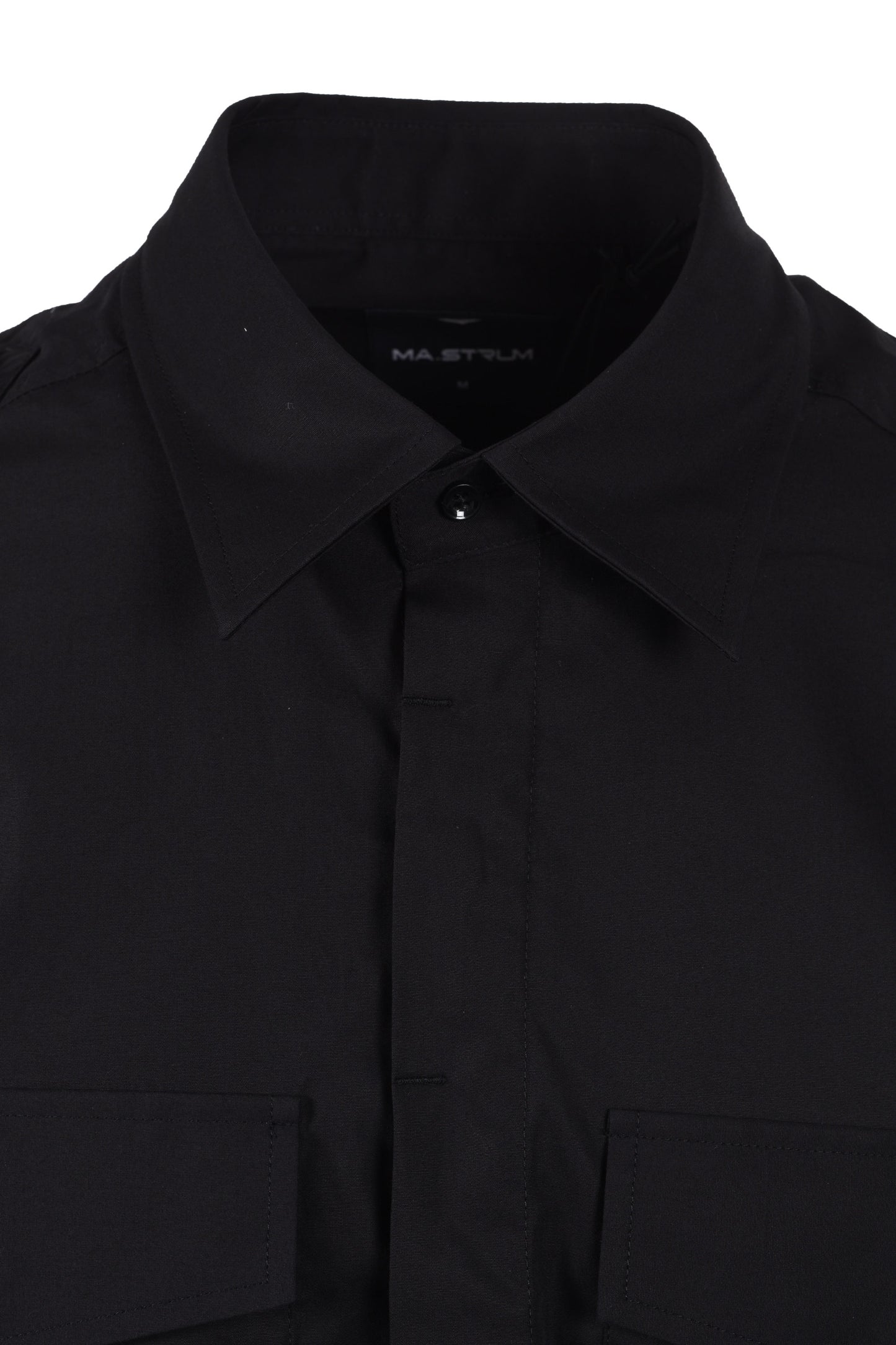 Ma.Strum LS Cyclone Shirt Jet Black