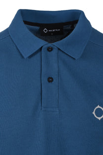 Ma.Strum SS Pique Polo Shirt Midnight Ma.Strum