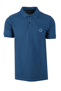 Ma.Strum SS Pique Polo Shirt Midnight Ma.Strum