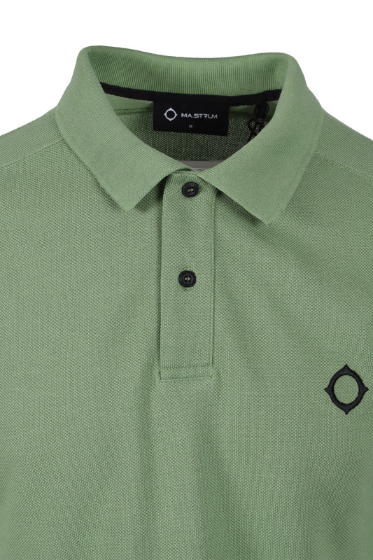 Ma.Strum SS Pique Polo Shirt Sage