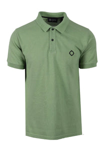 Ma.Strum SS Pique Polo Shirt Sage Ma.Strum