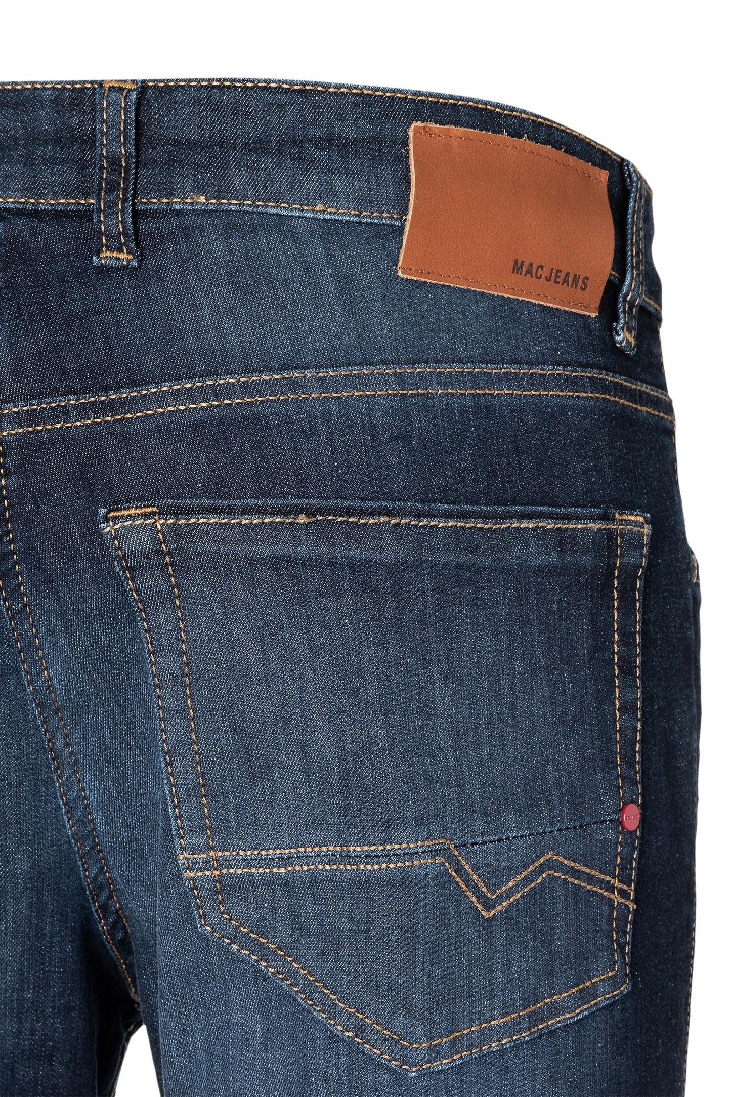 Mac Arne Pipe Jeans Dark Blue Authentic