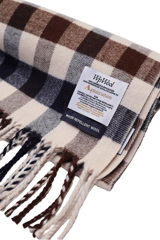 Aquascutum Club Check Scarf Large Club Check