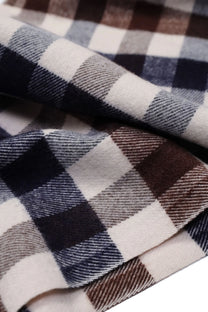 Aquascutum Club Check Scarf Large Club Check Aquascutum