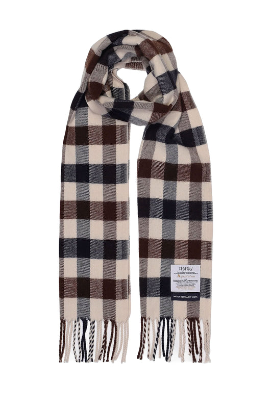 Aquascutum Club Check Scarf Large Club Check