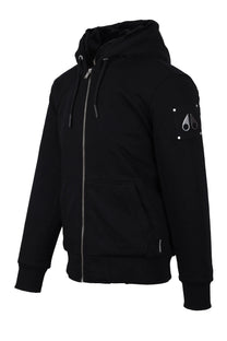 Moose Knuckles Classic Bunny Hooded Full Zip Black Moose Knuckles