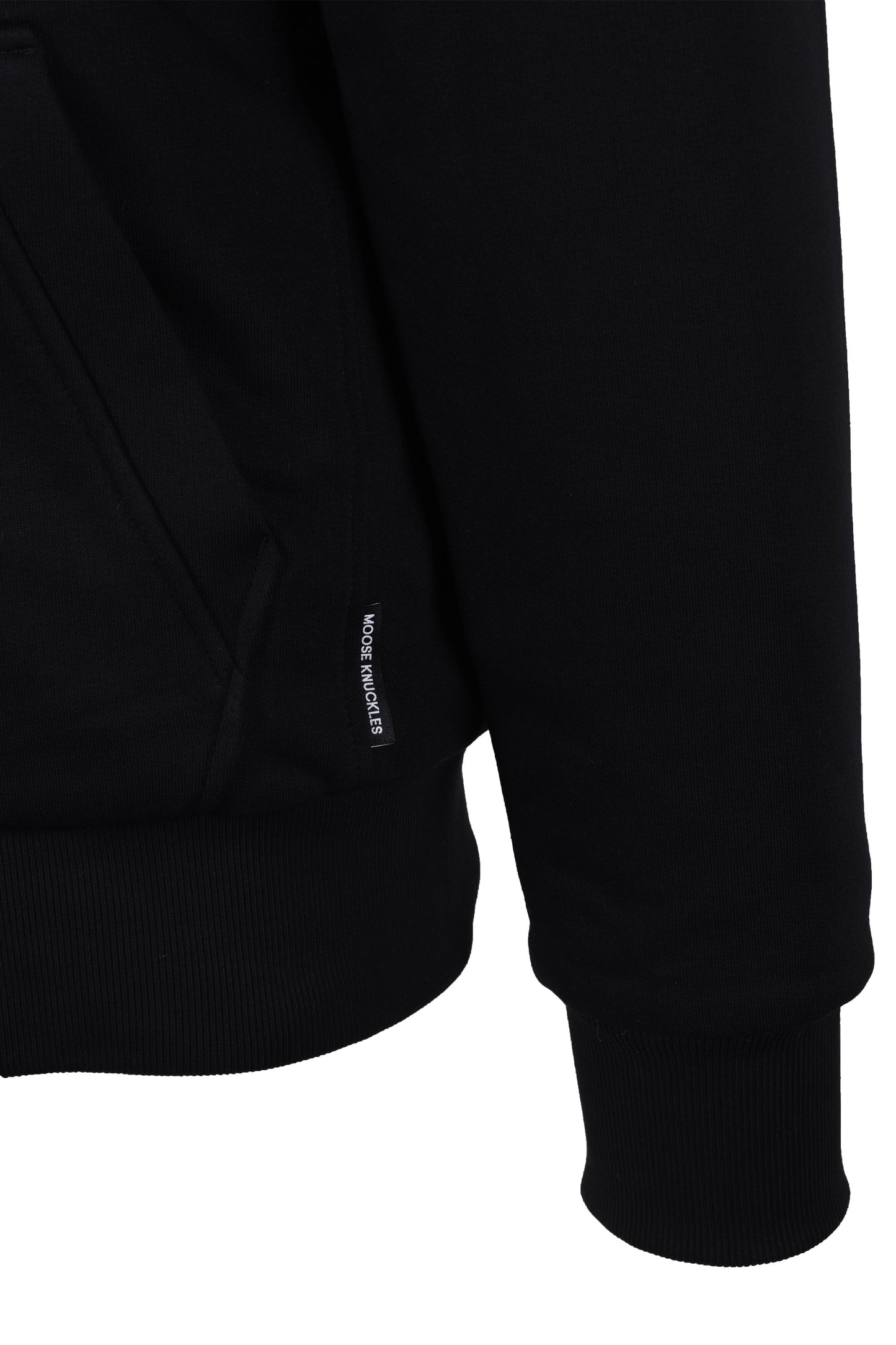 Moose Knuckles Classic Bunny Hooded Full Zip Black