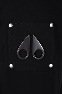 Moose Knuckles Classic Bunny Hooded Full Zip Black Moose Knuckles