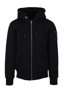 Moose Knuckles Classic Bunny Hooded Full Zip Black Moose Knuckles