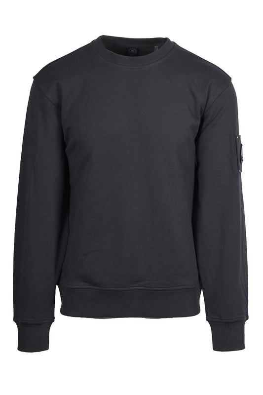 Moose Knuckles Hartsfield Crew Neck Sweatshirt Cement