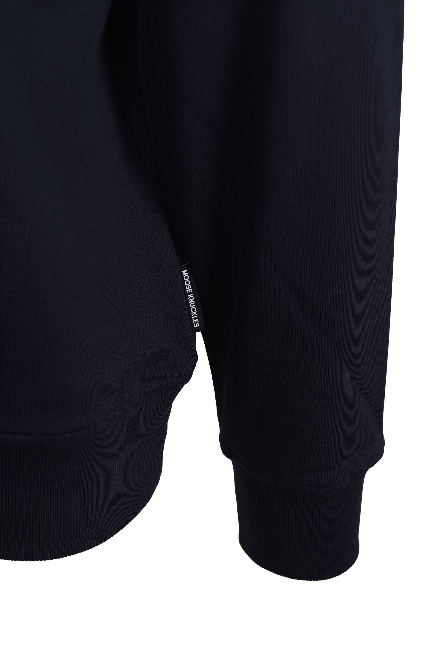 Moose Knuckles Hartsfield Half Zip Sweatshirt Navy