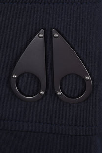 Moose Knuckles Hartsfield Half Zip Sweatshirt Navy Moose Knuckles