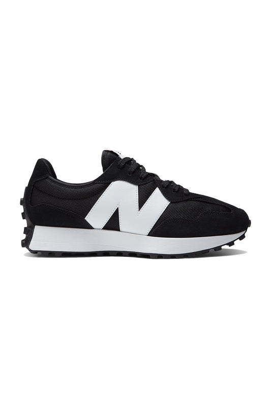 NEW BALANCE 327 TRAINER BLACK/WHITE