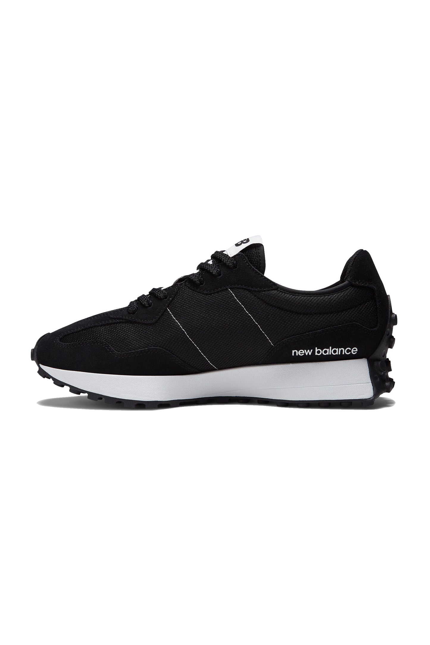 NEW BALANCE 327 TRAINER BLACK/WHITE