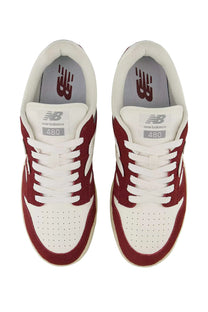 NEW BALANCE 480 TRAINER CLASSIC CRIMSON/SEA SALT New Balance Michael Stewart Menswear