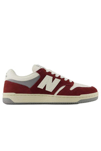 NEW BALANCE 480 TRAINER CLASSIC CRIMSON/SEA SALT New Balance Michael Stewart Menswear