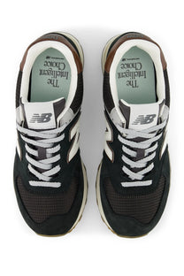 NEW BALANCE 574 TRAINER BROWN/DARK SILVER New Balance