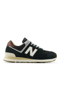 NEW BALANCE 574 TRAINER BROWN/DARK SILVER New Balance